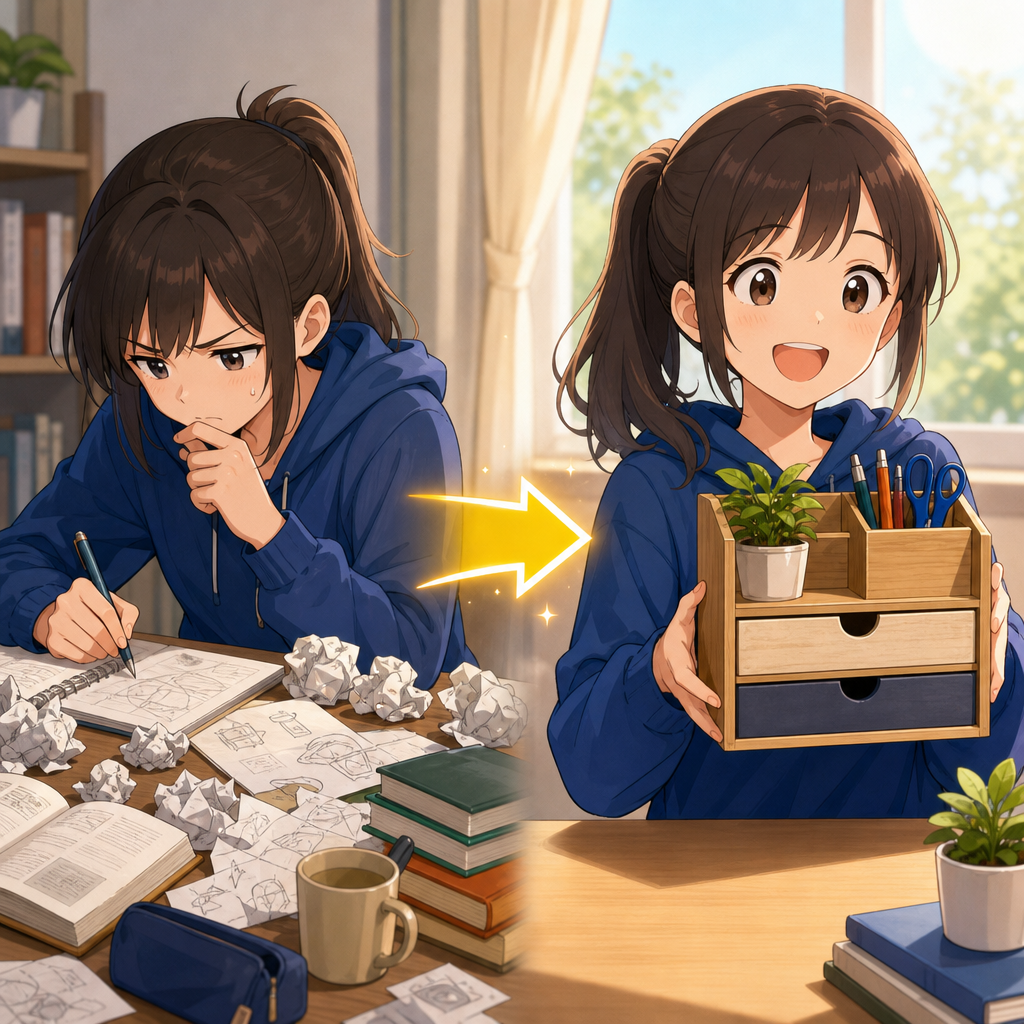 物にする