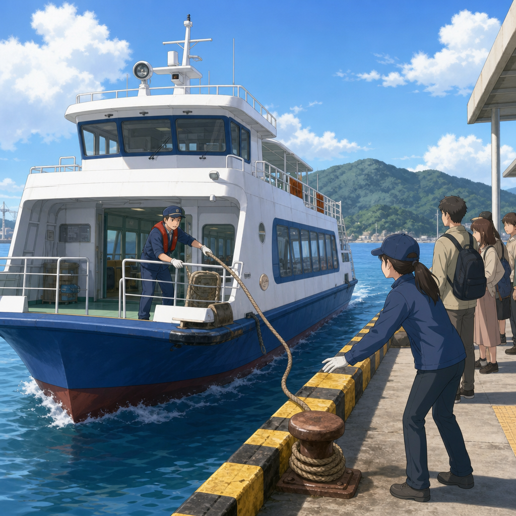 着岸