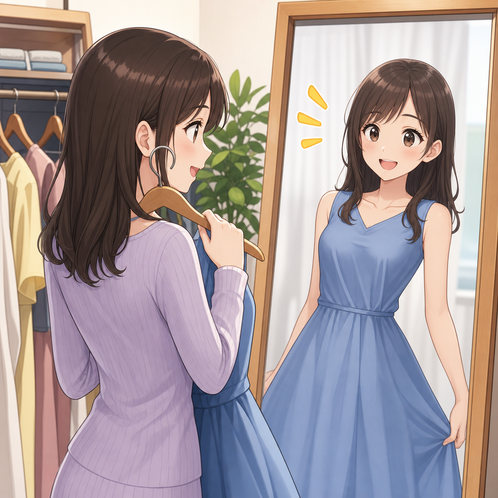 向く