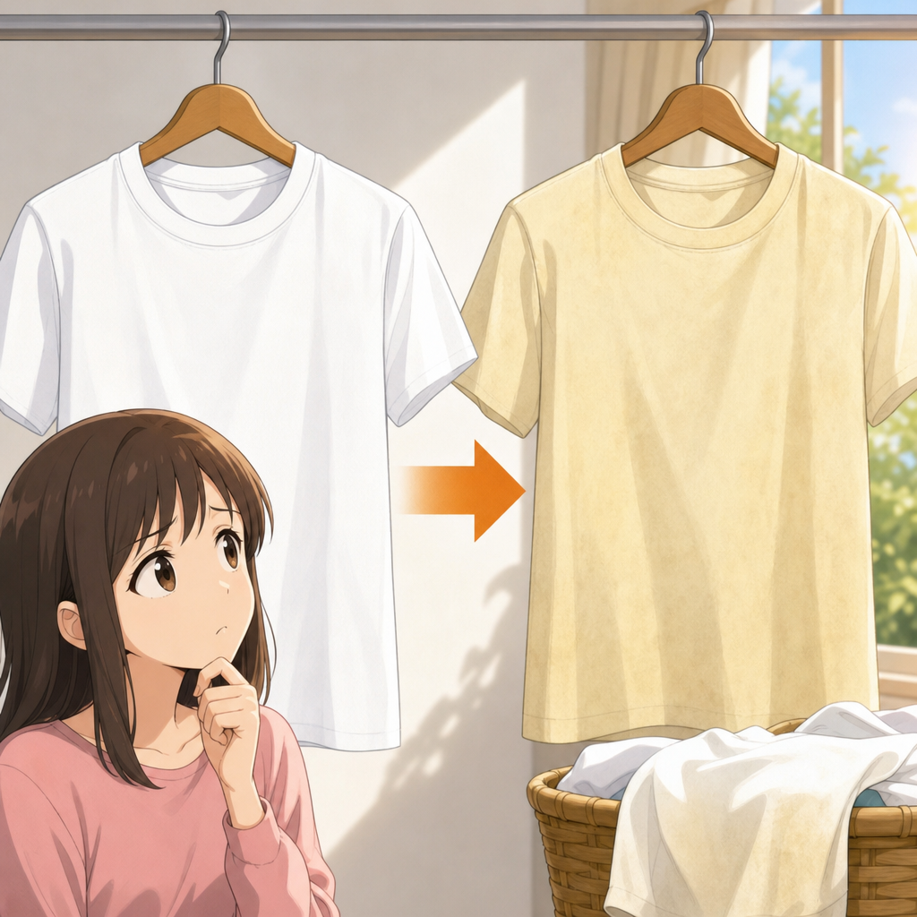 黄ばむ