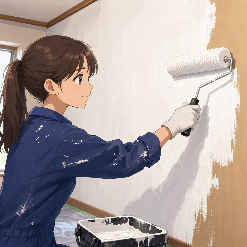 塗りたてる