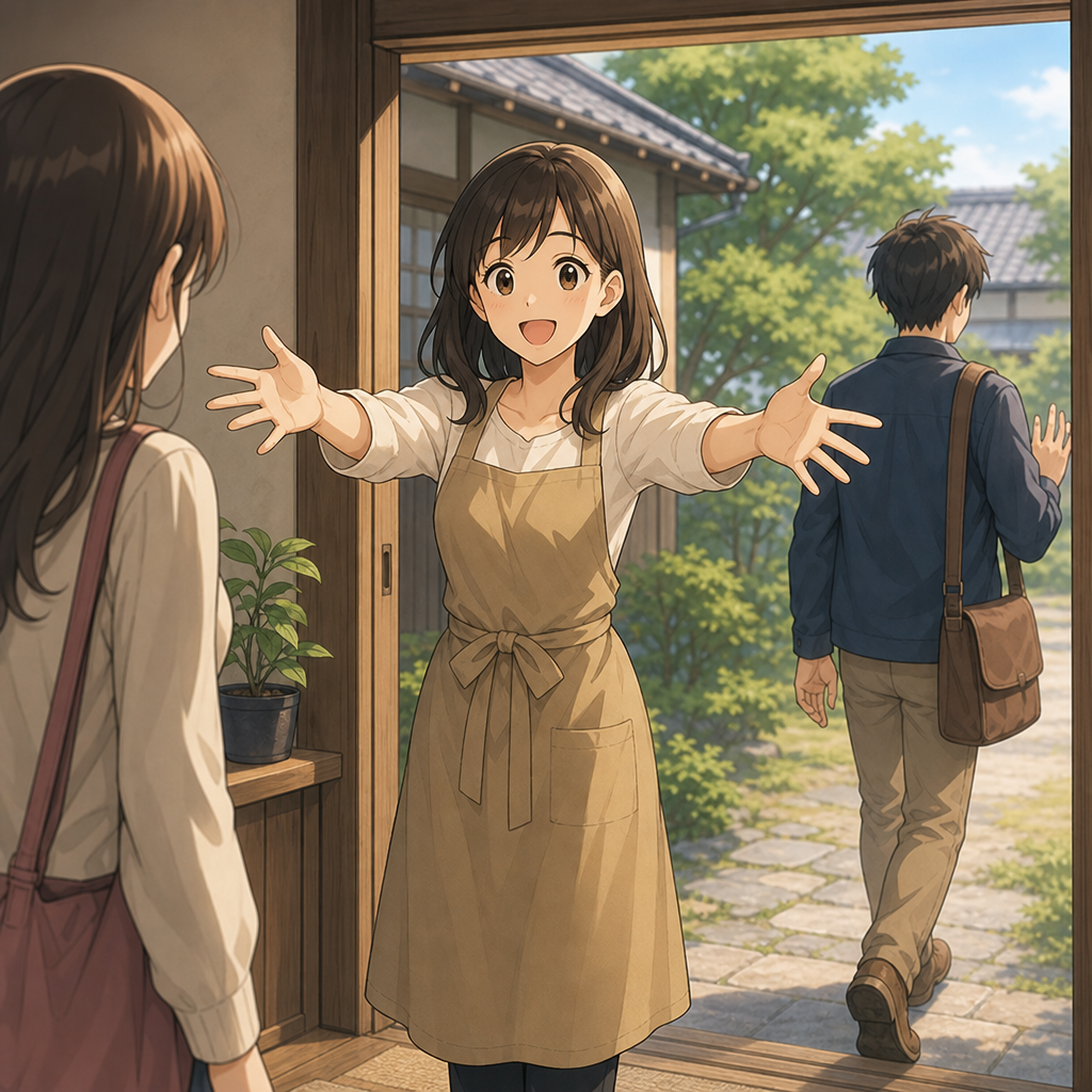 来る者拒まず去る者追わず