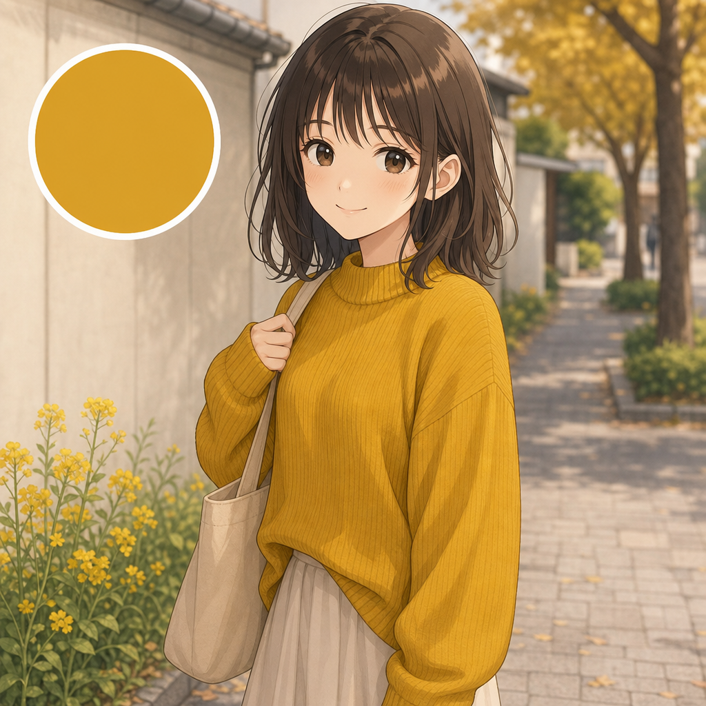 からし色