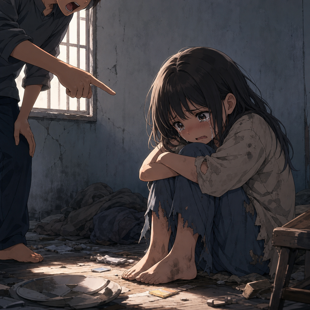 酷い