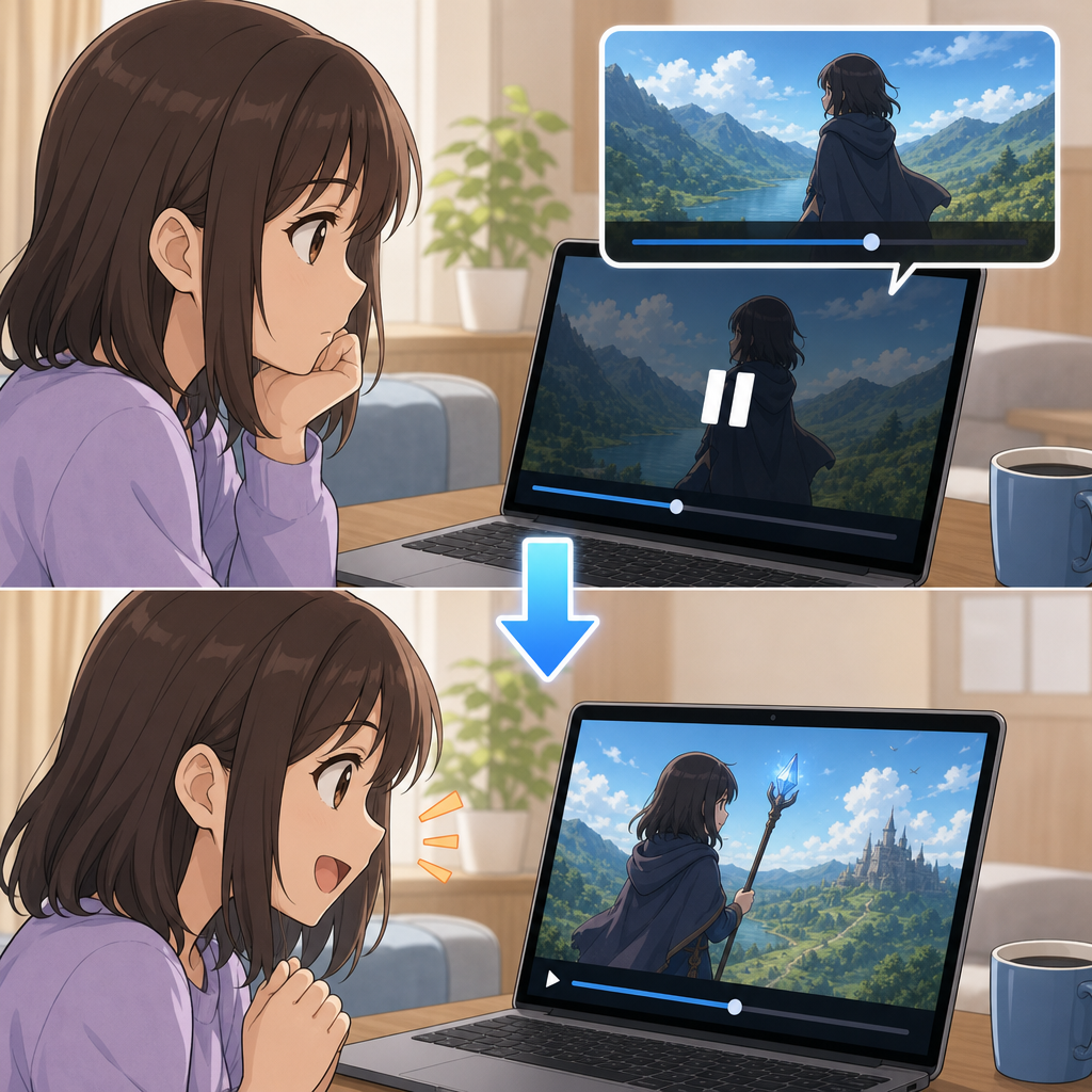 レジューム機能