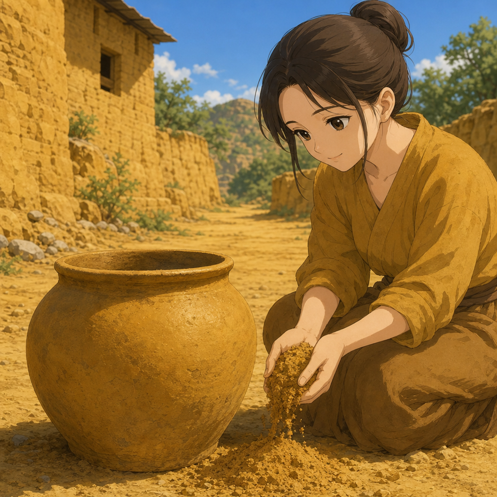 黄土色
