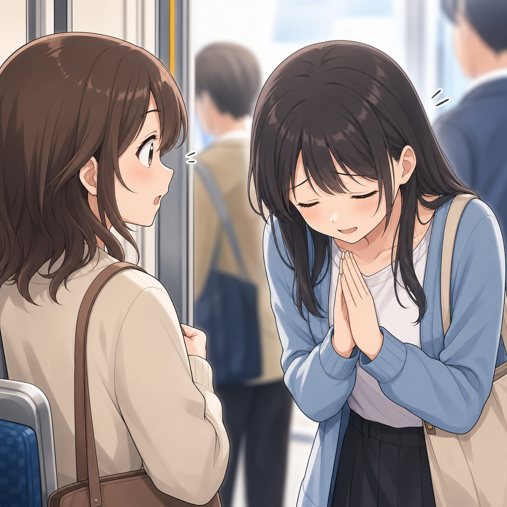 済みません