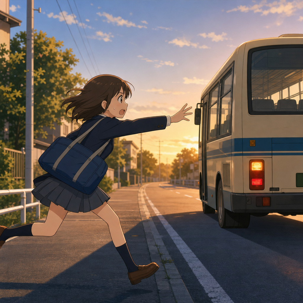 遅く