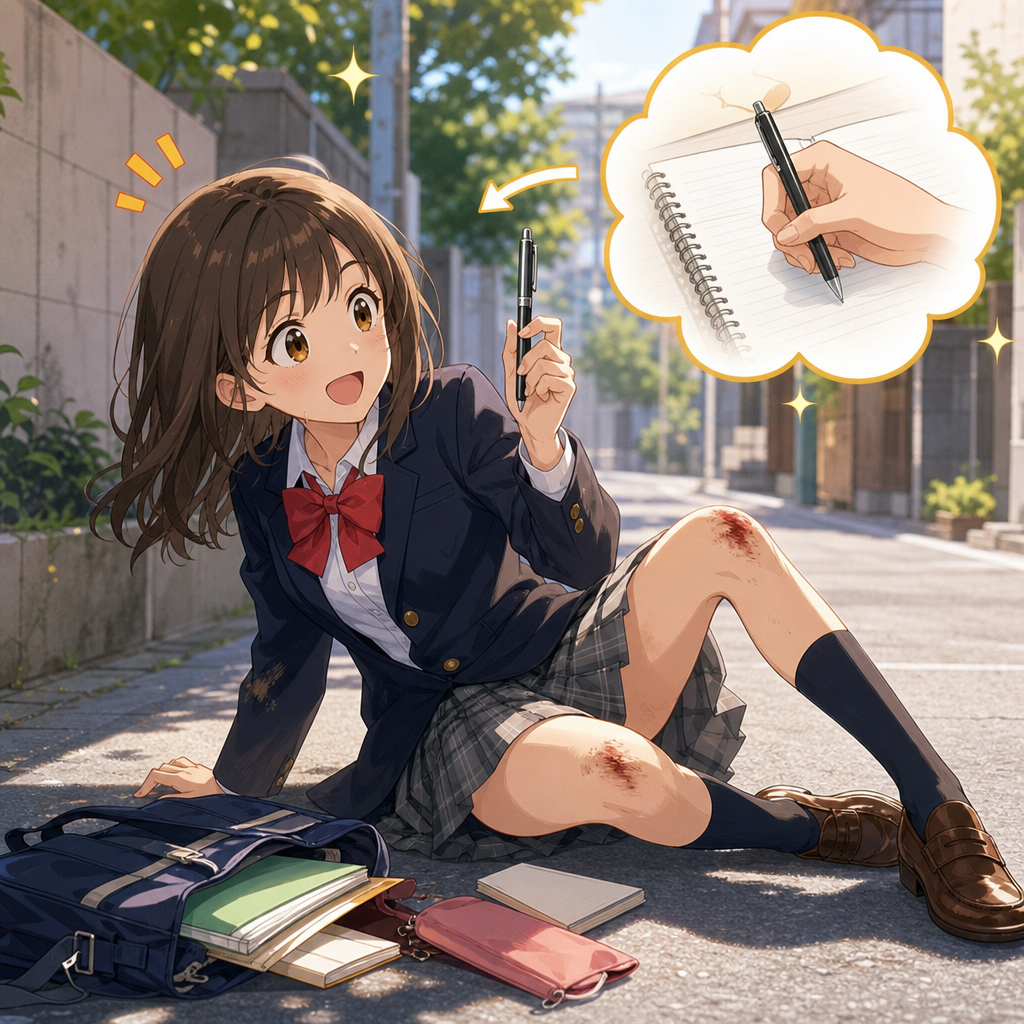 転んでもただでは起きない