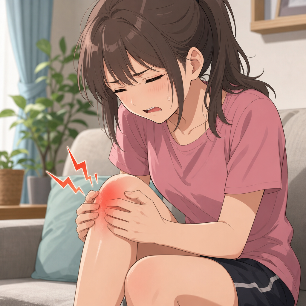 痛む