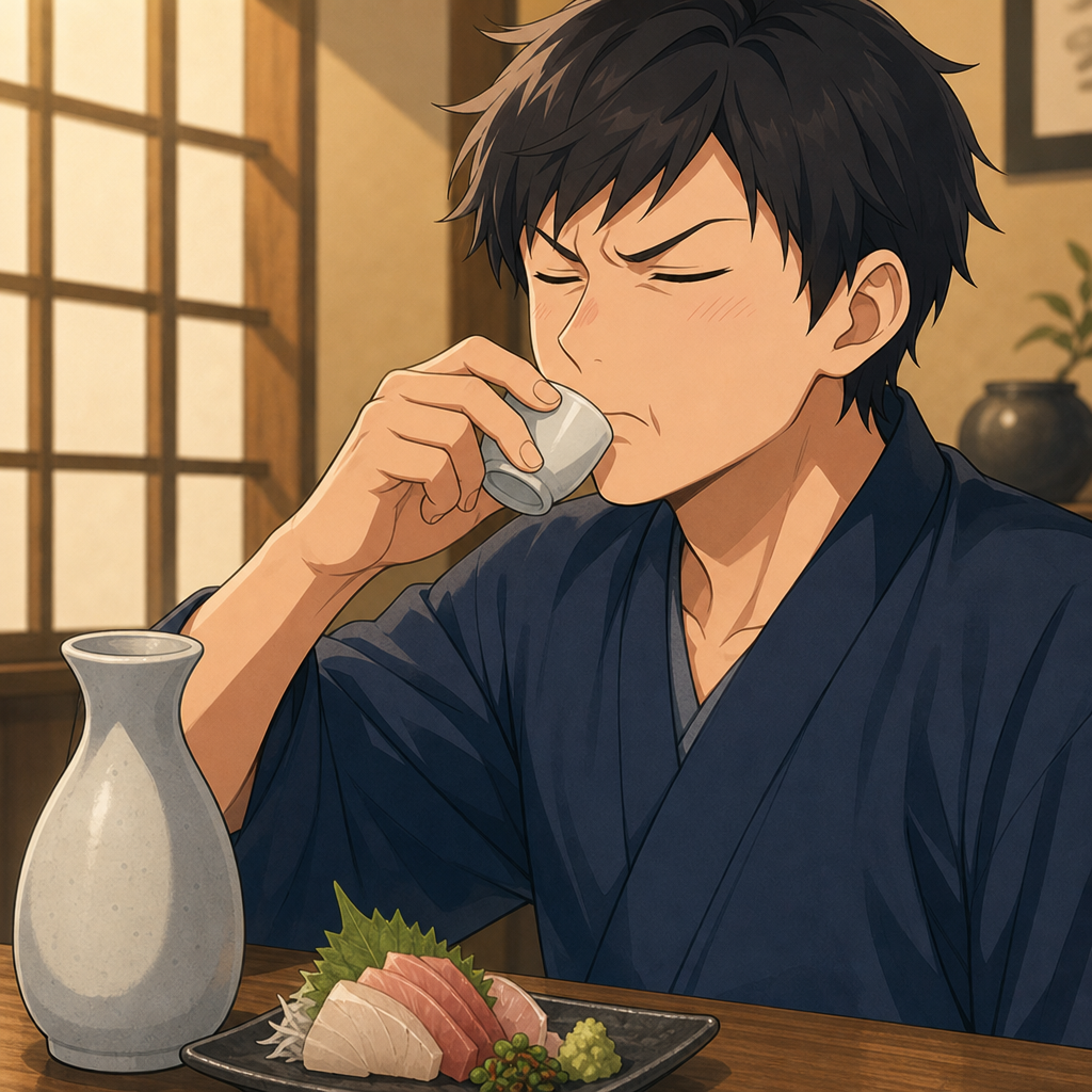 辛口の酒
