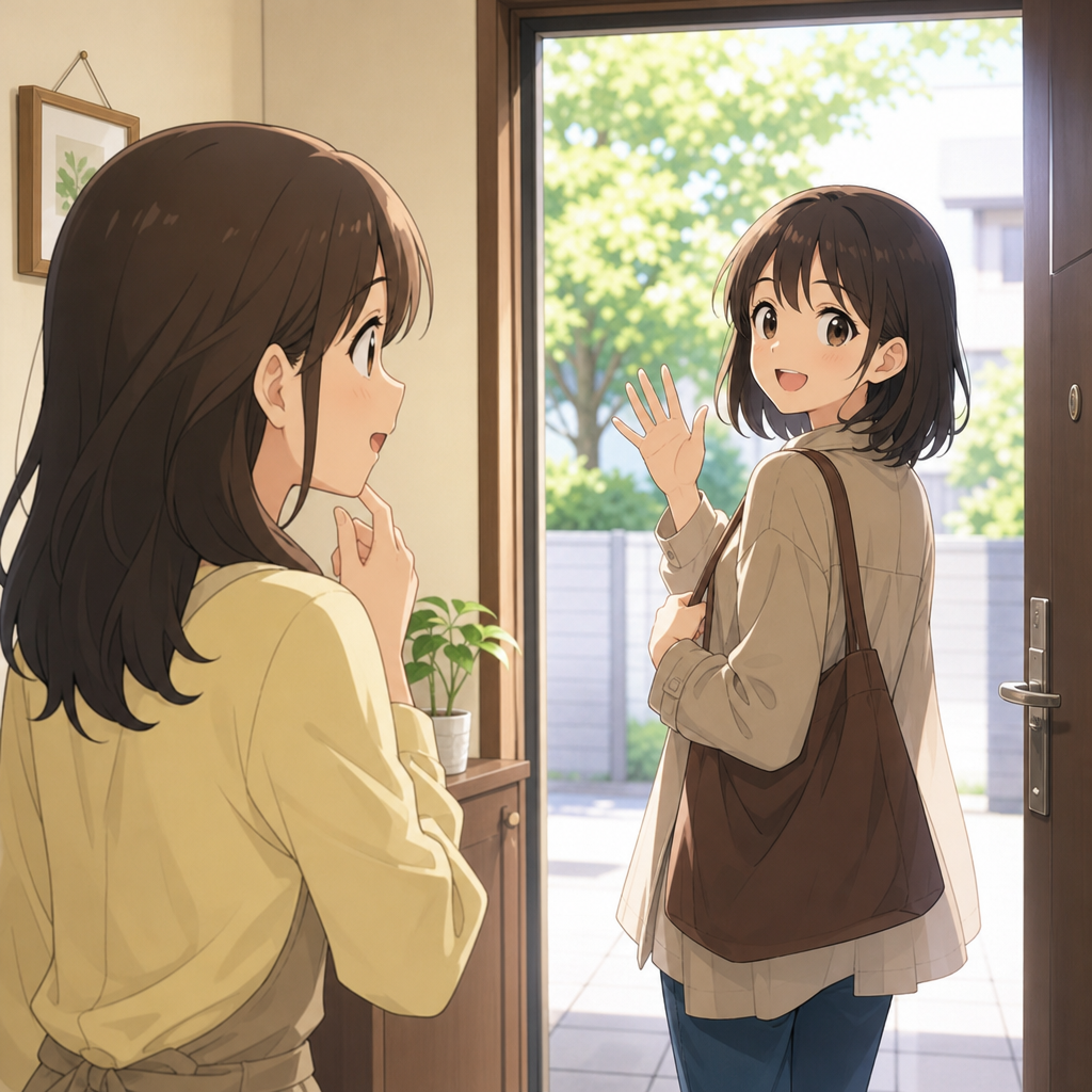 お出かけですか