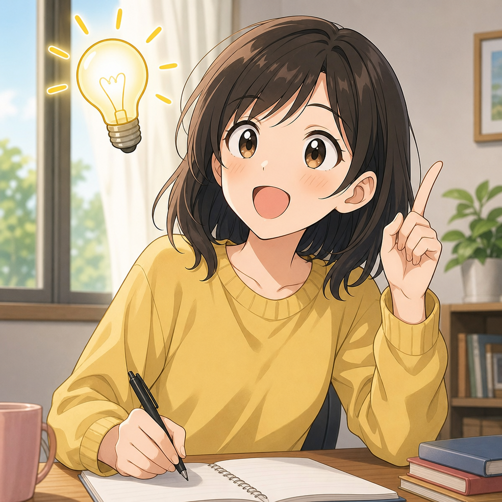 思いつく