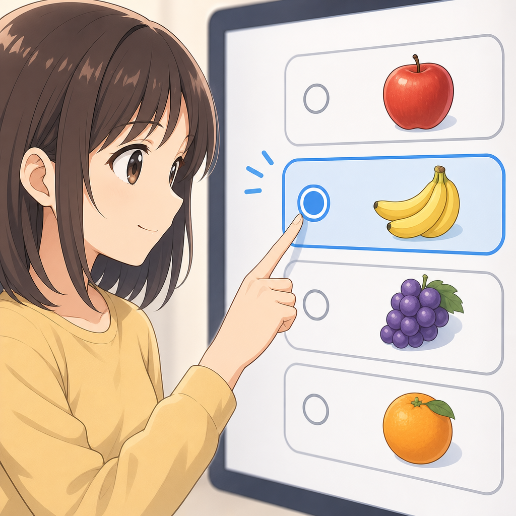 選択機能
