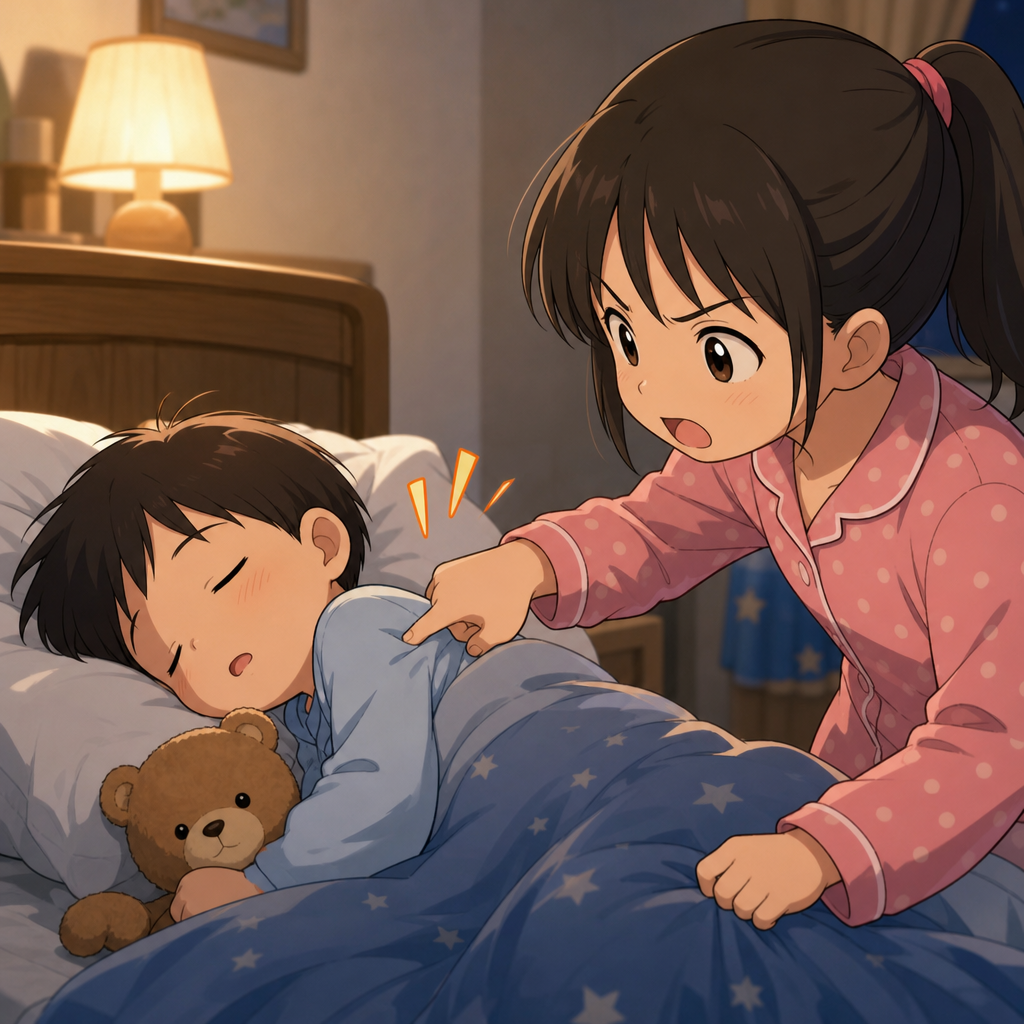 寝た子を起こす