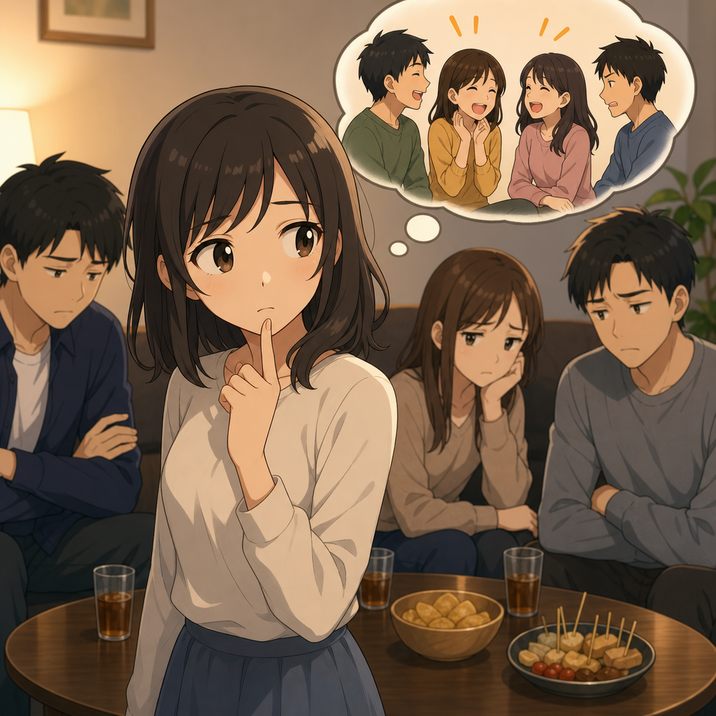 空気を読む