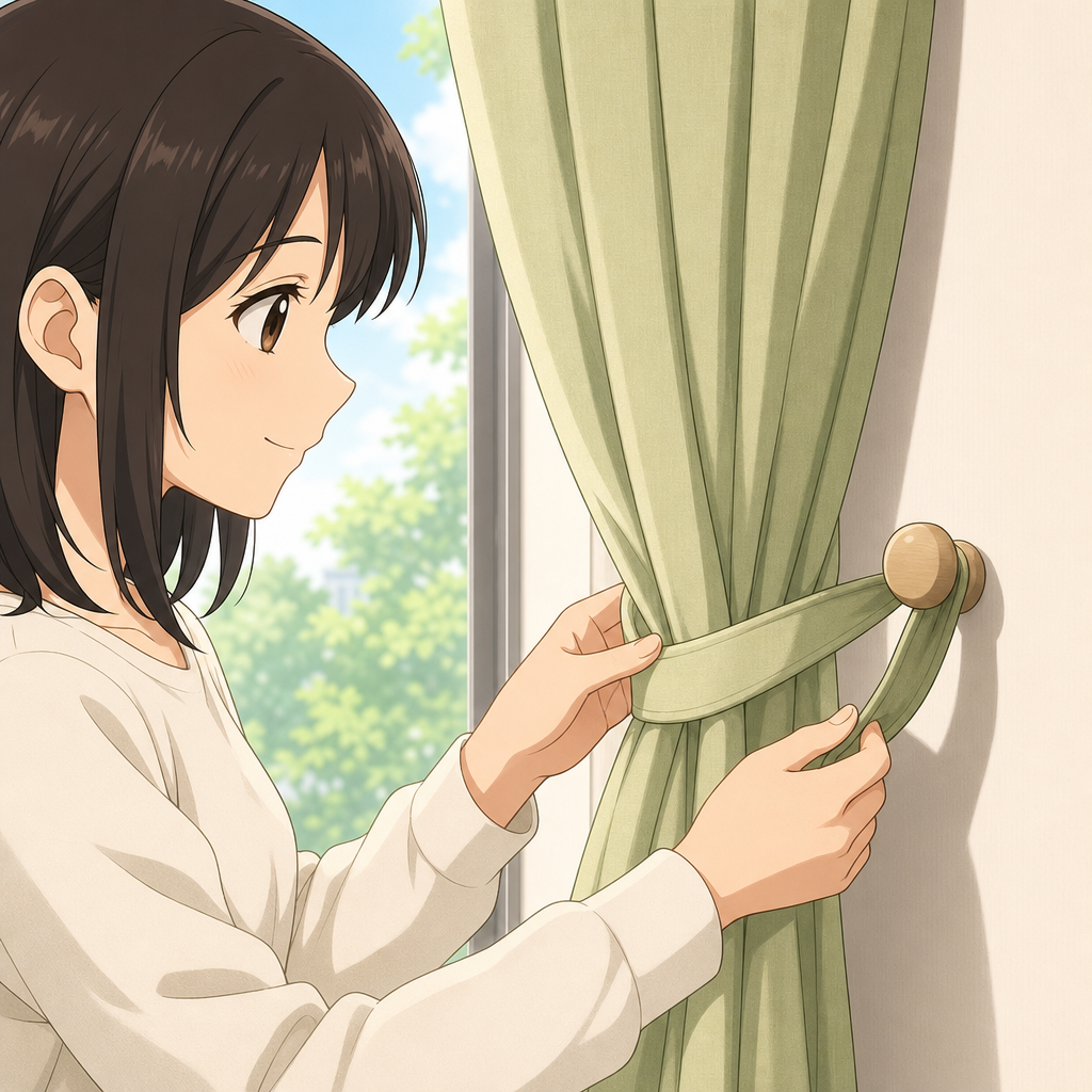 留める