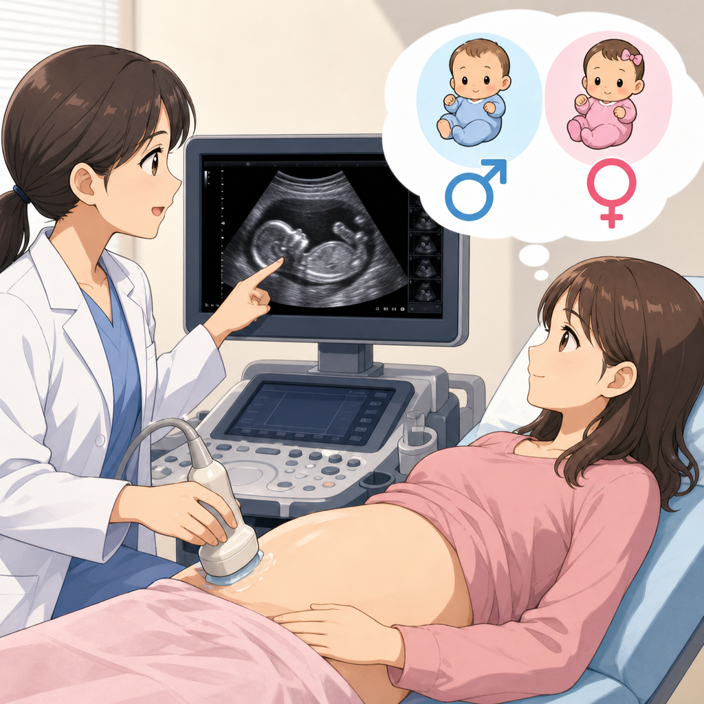 胎児性別の判定法