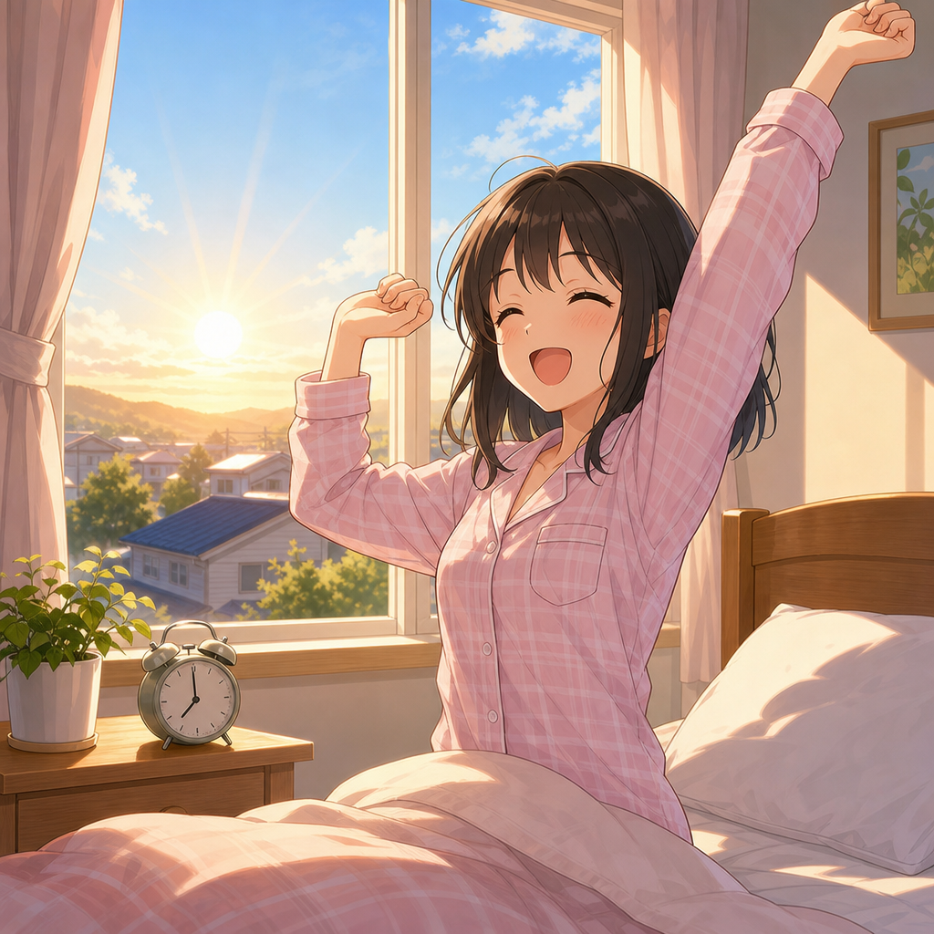 今朝