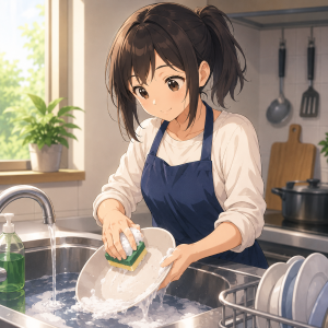 洗う