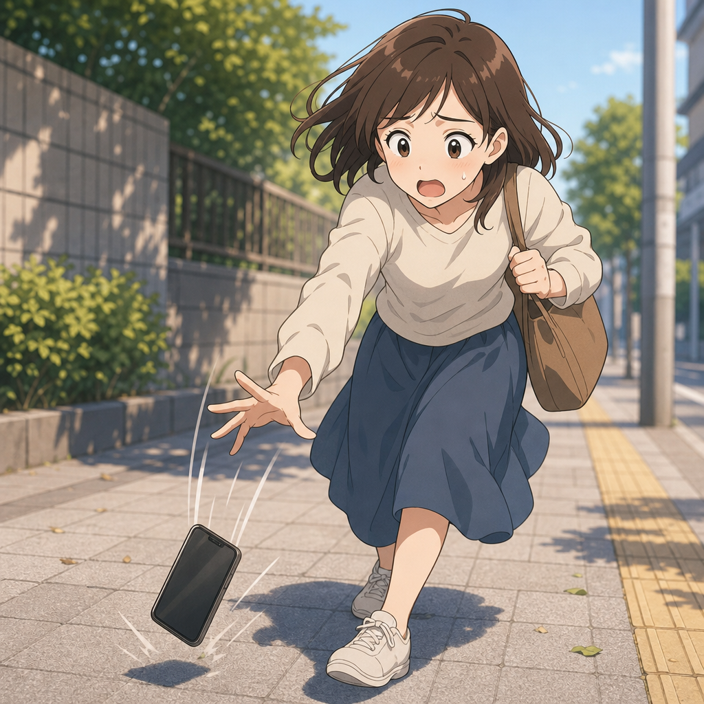 落とす