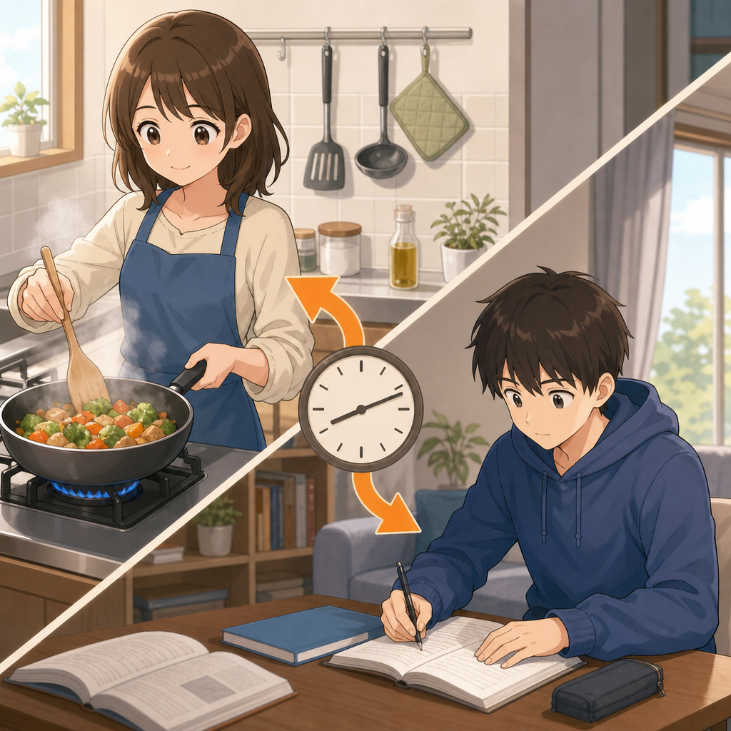 その間