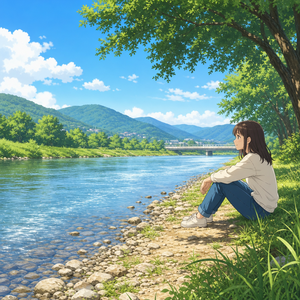 川岸