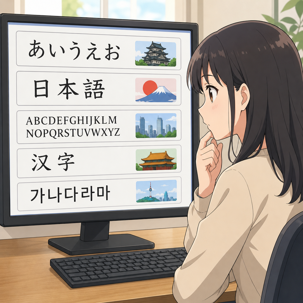 文字種別