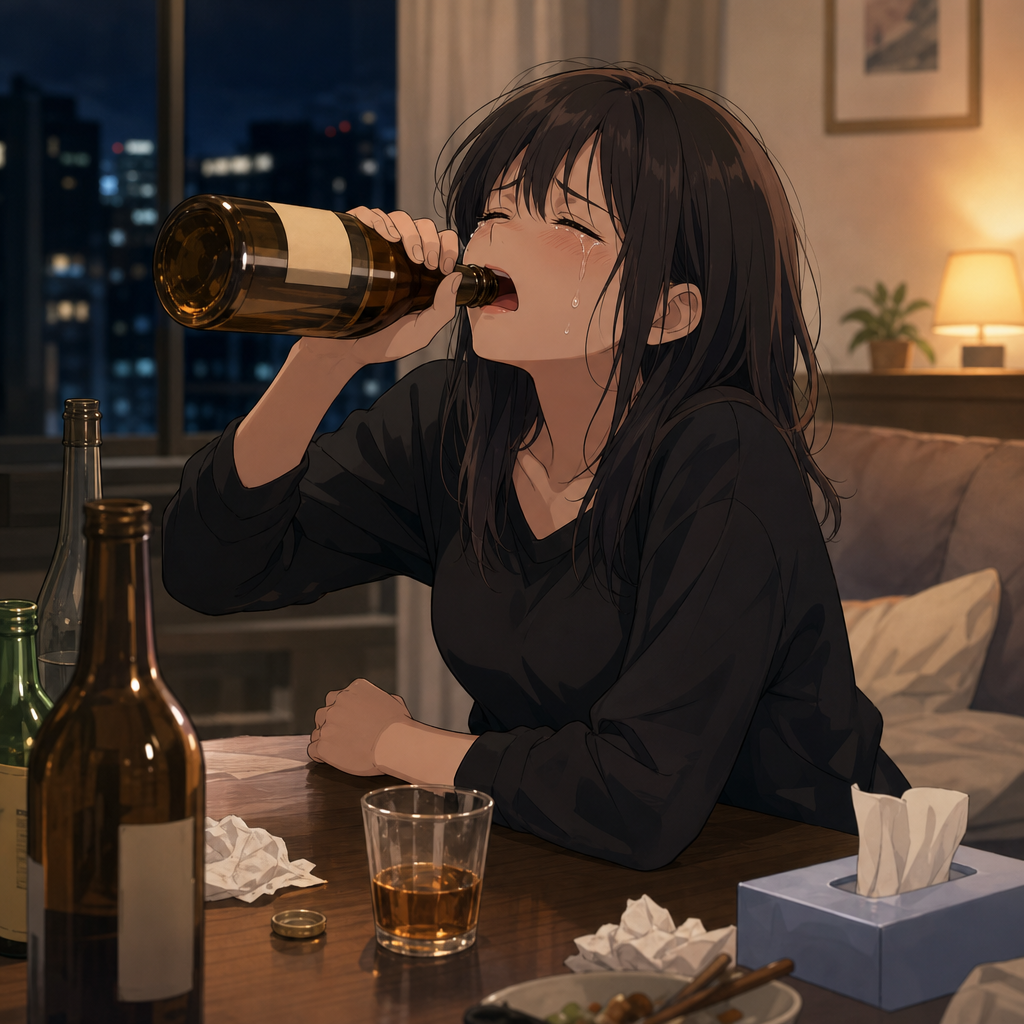 ヤケ酒
