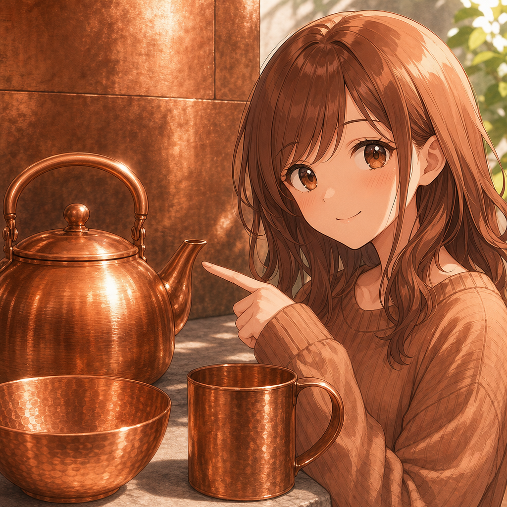 銅色