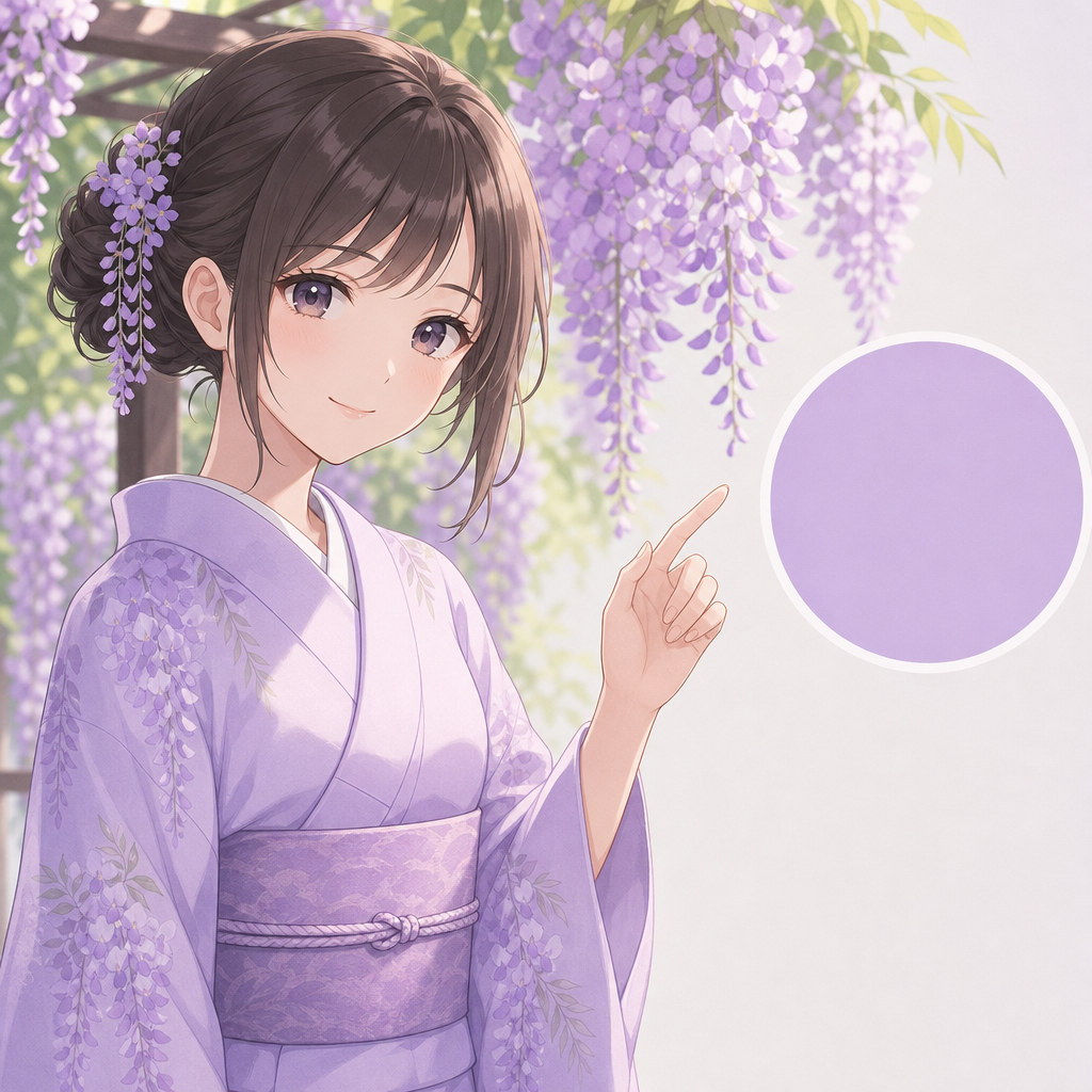 藤色