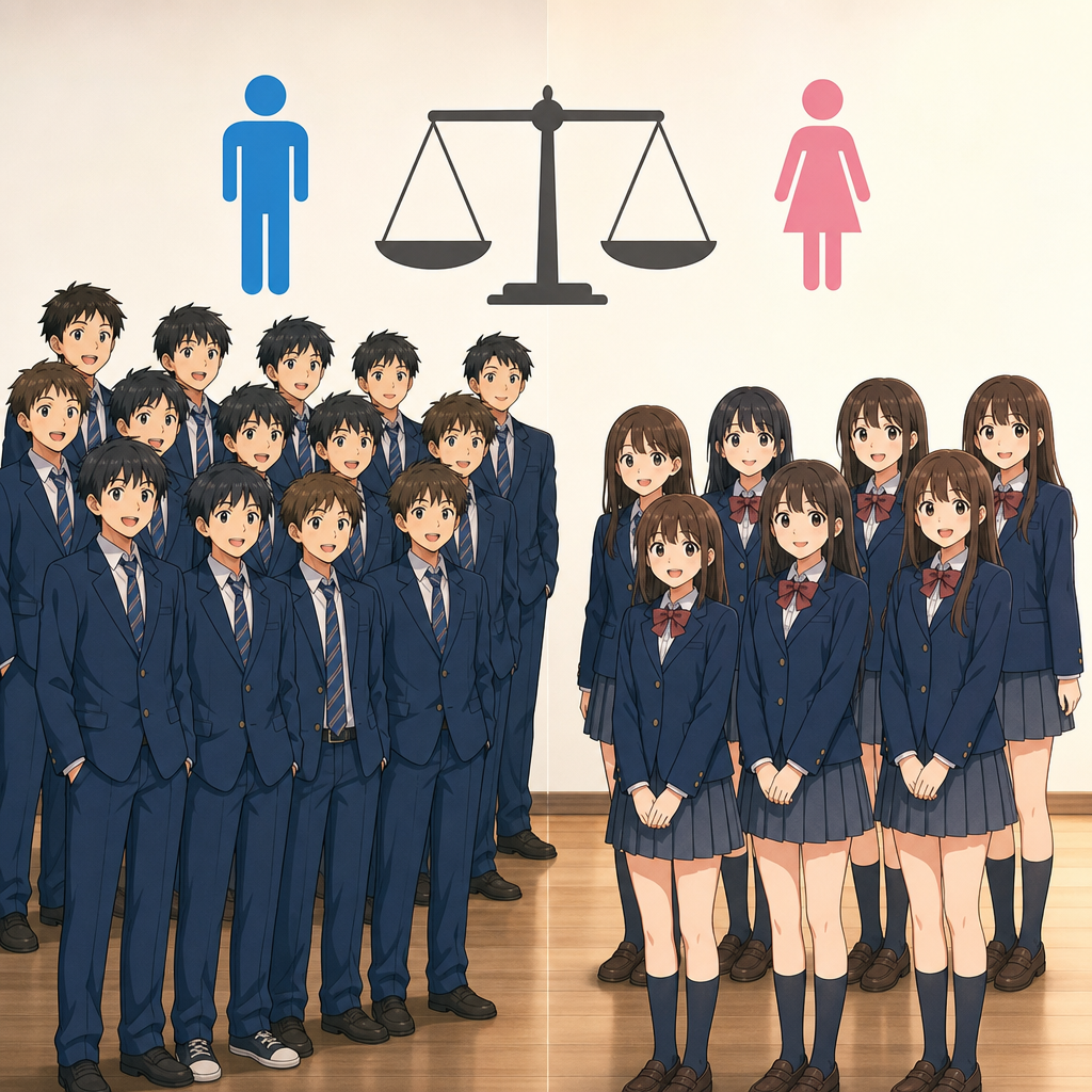 男女比