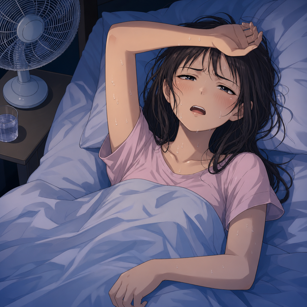 寝苦しい