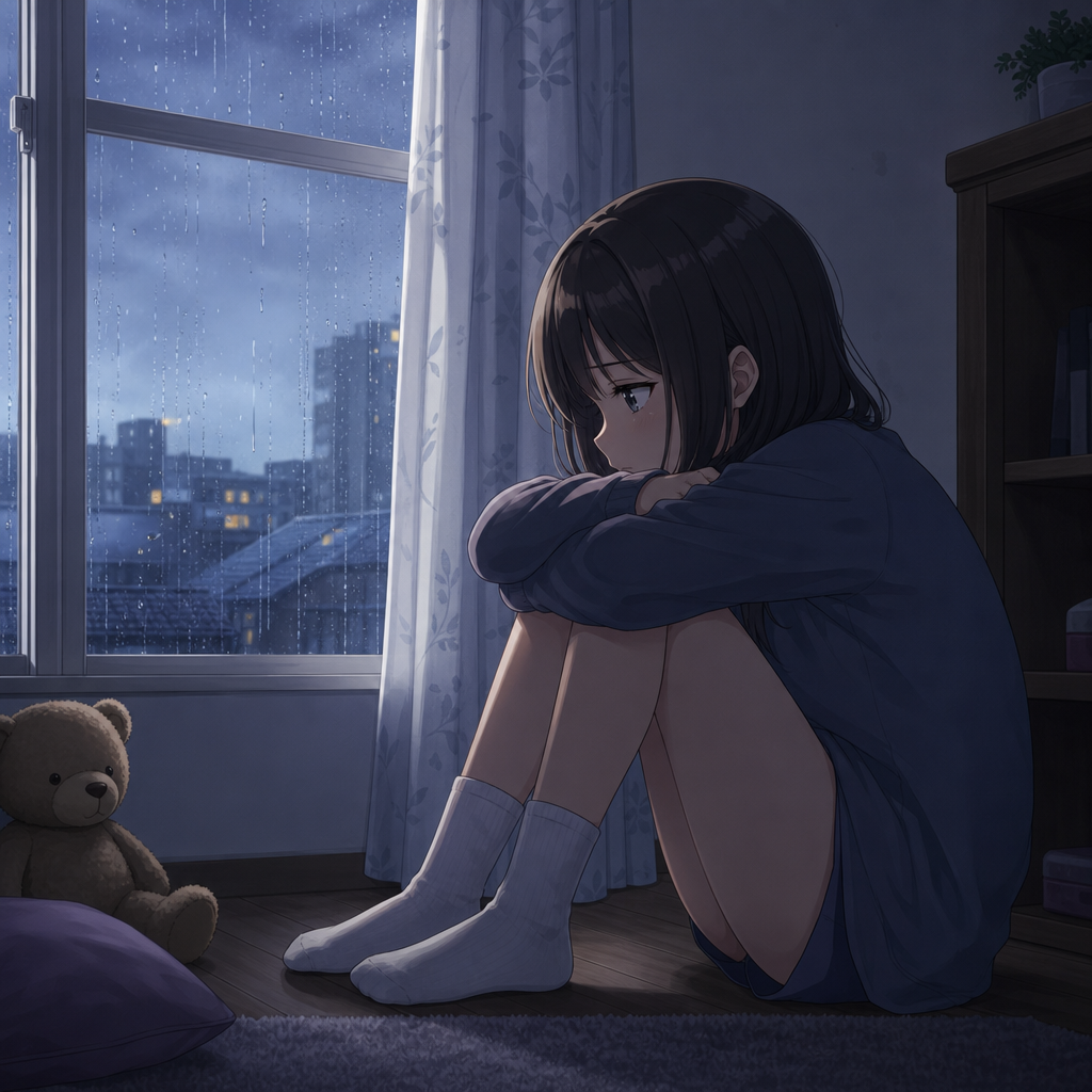寂しい