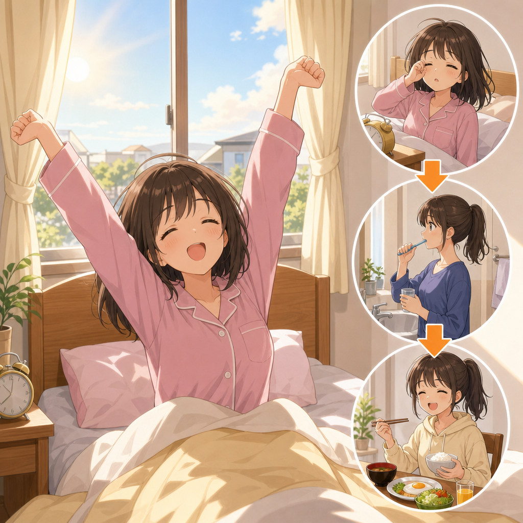 毎朝