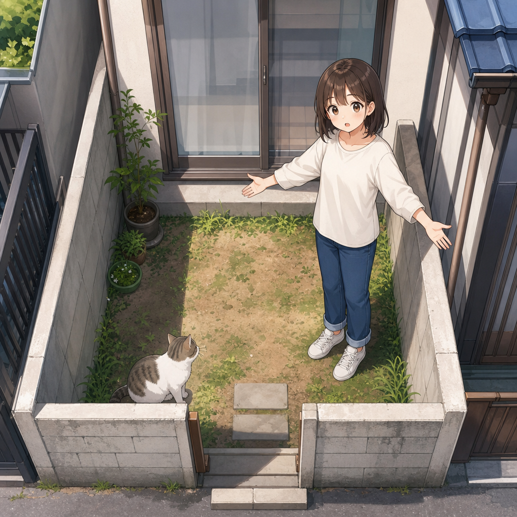 猫の額