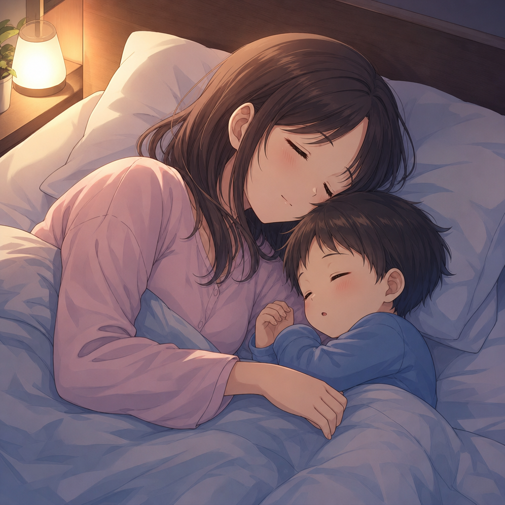 添い寝