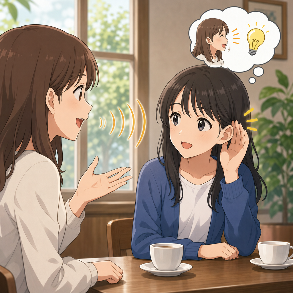 聞き取る