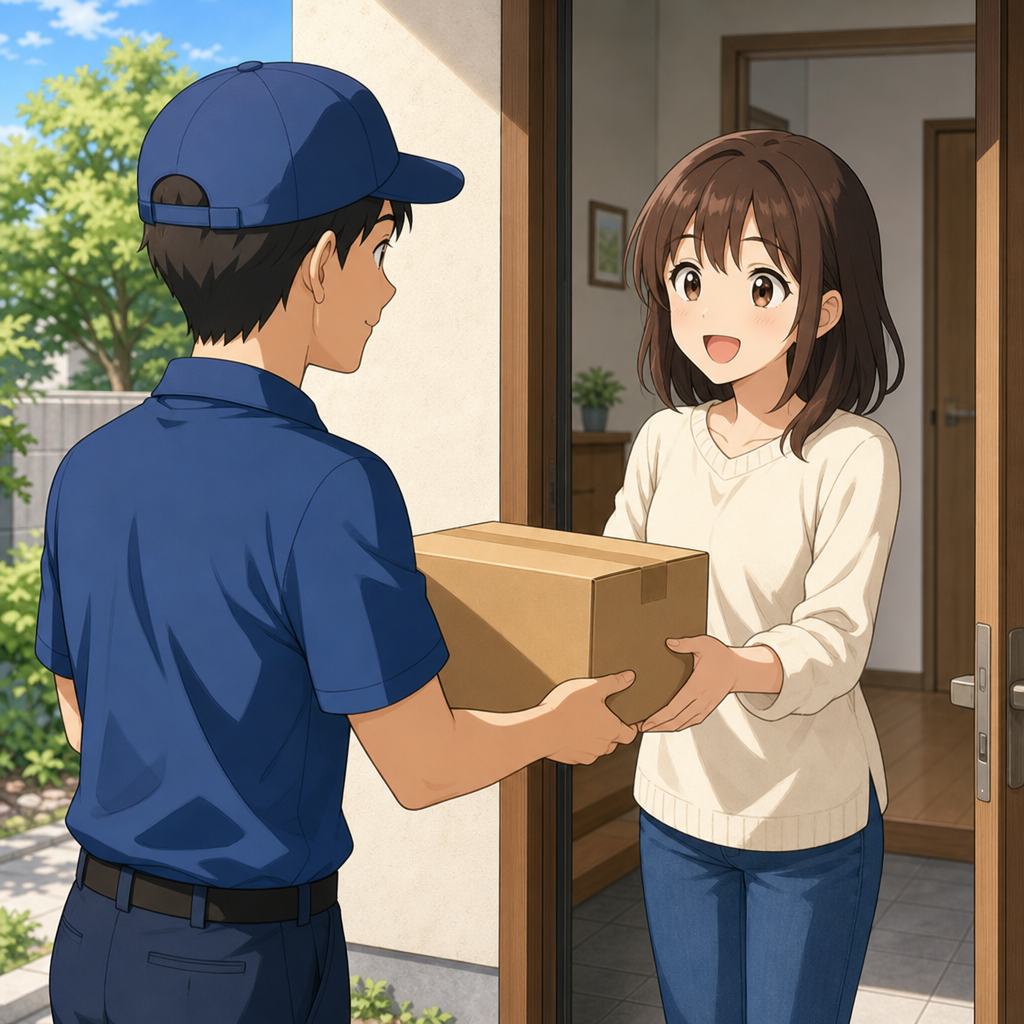 届ける