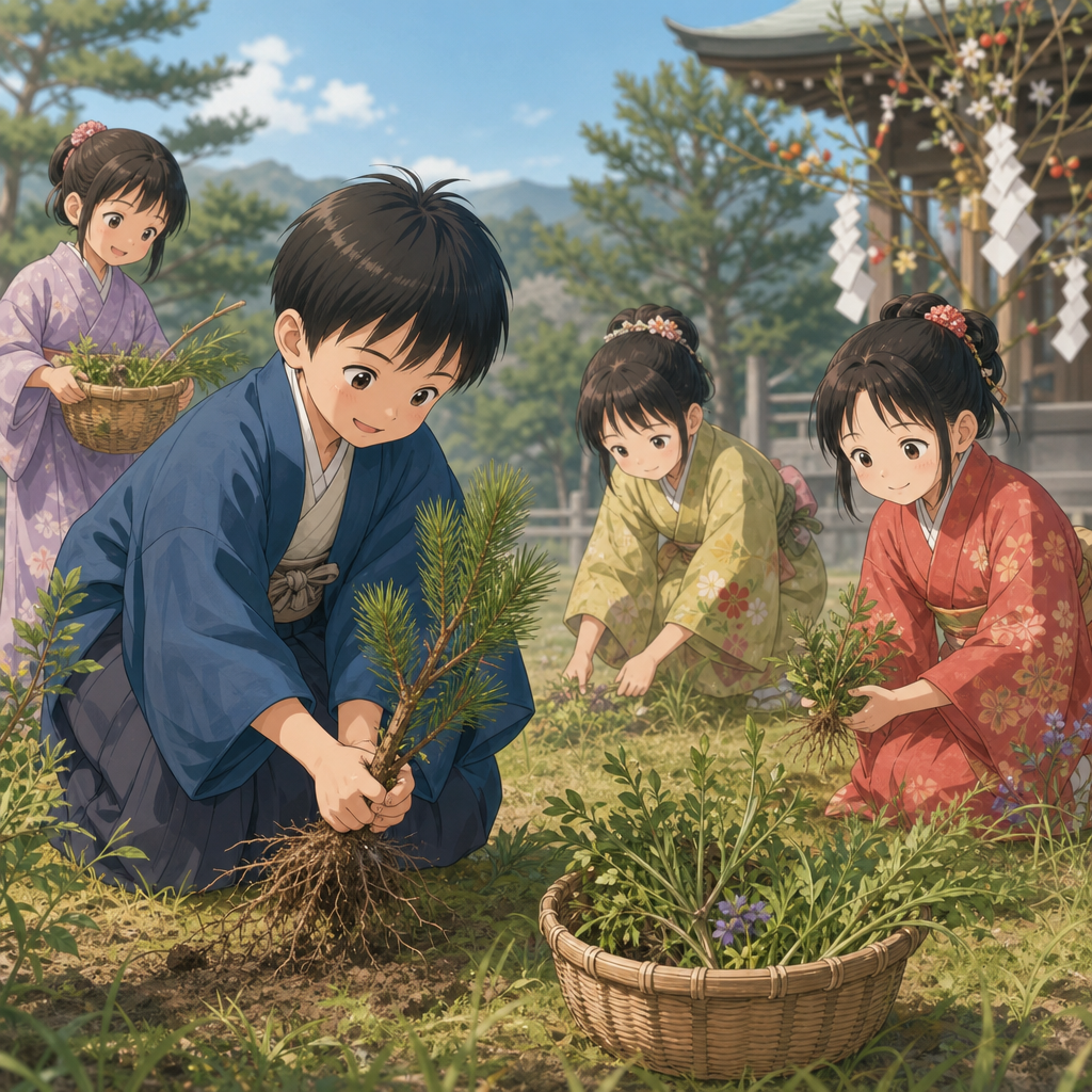 子の日の遊び