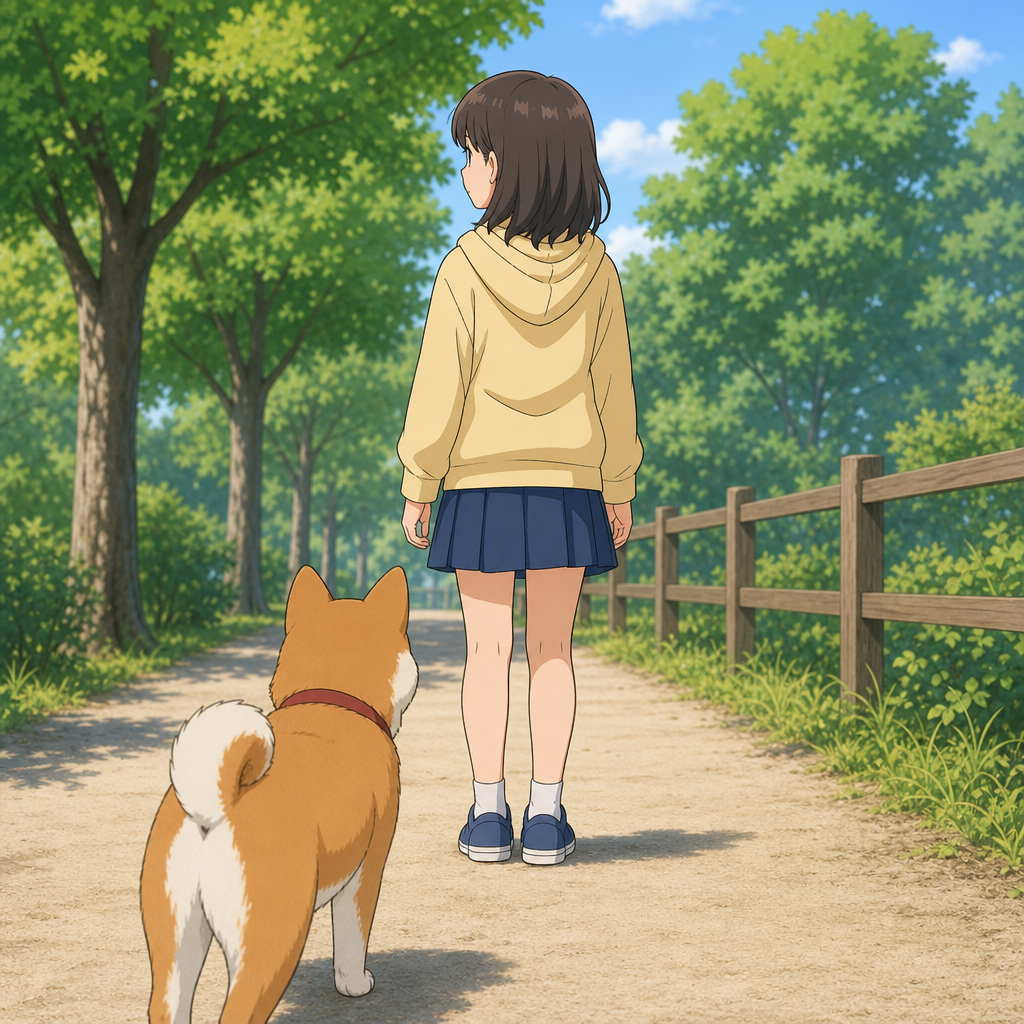 後ろ