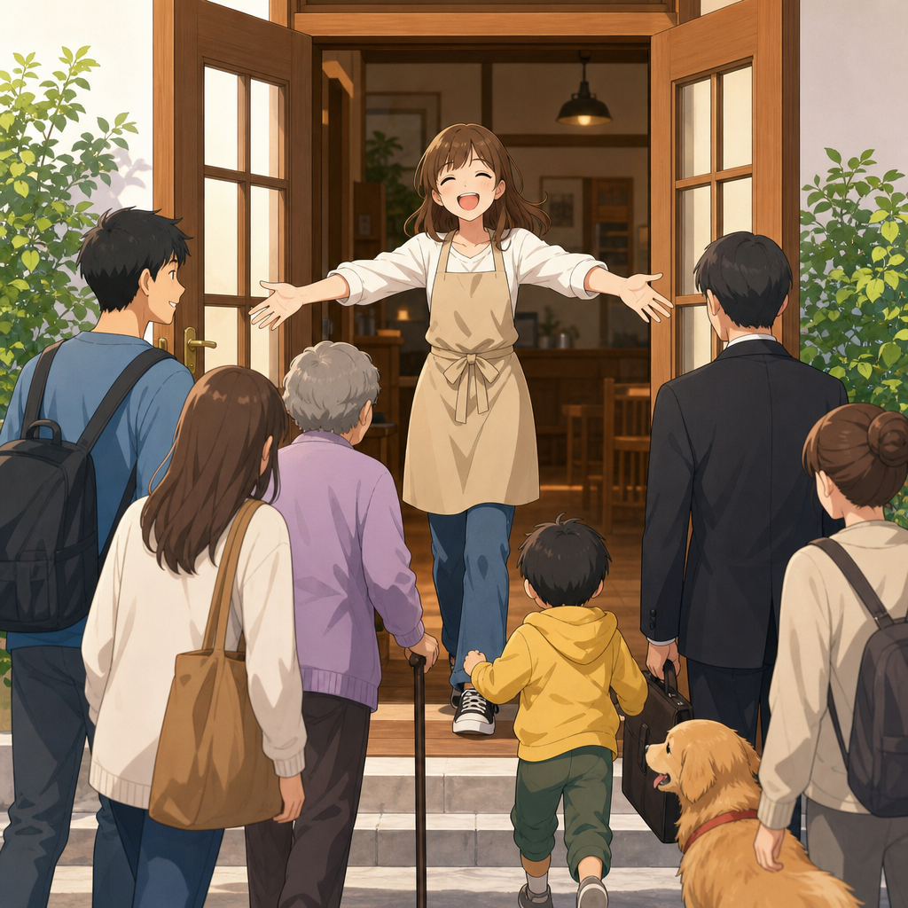 来る者拒まず