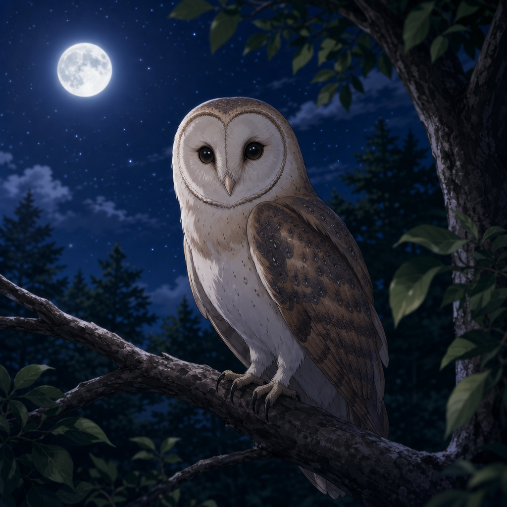 夜の鳥