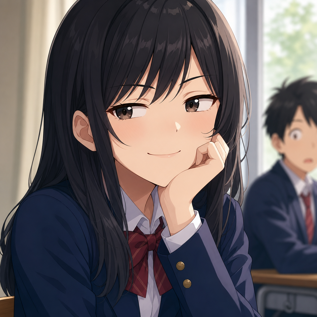 含み笑い