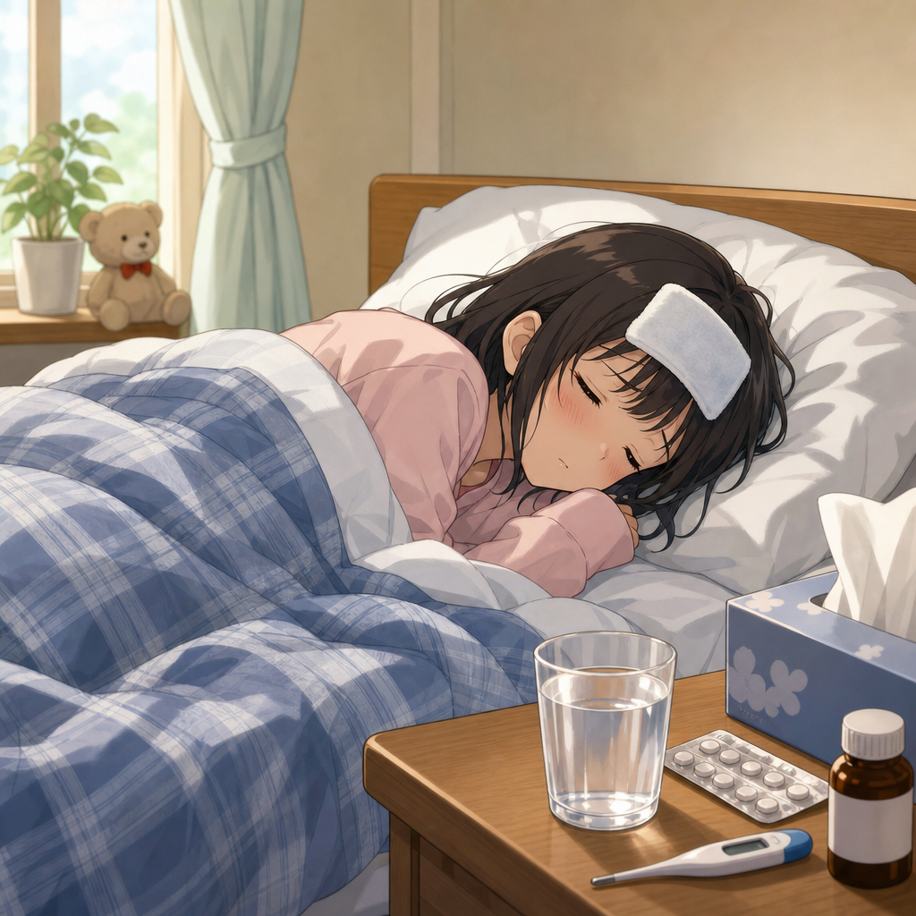 寝込み