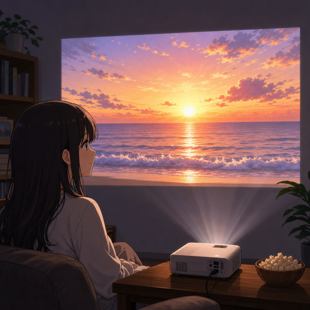 映す